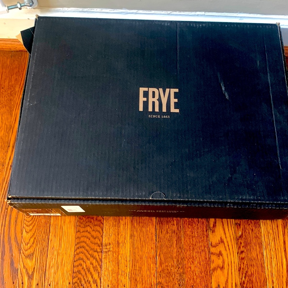 Frye-Melissa button inside zip leather boots 8.5